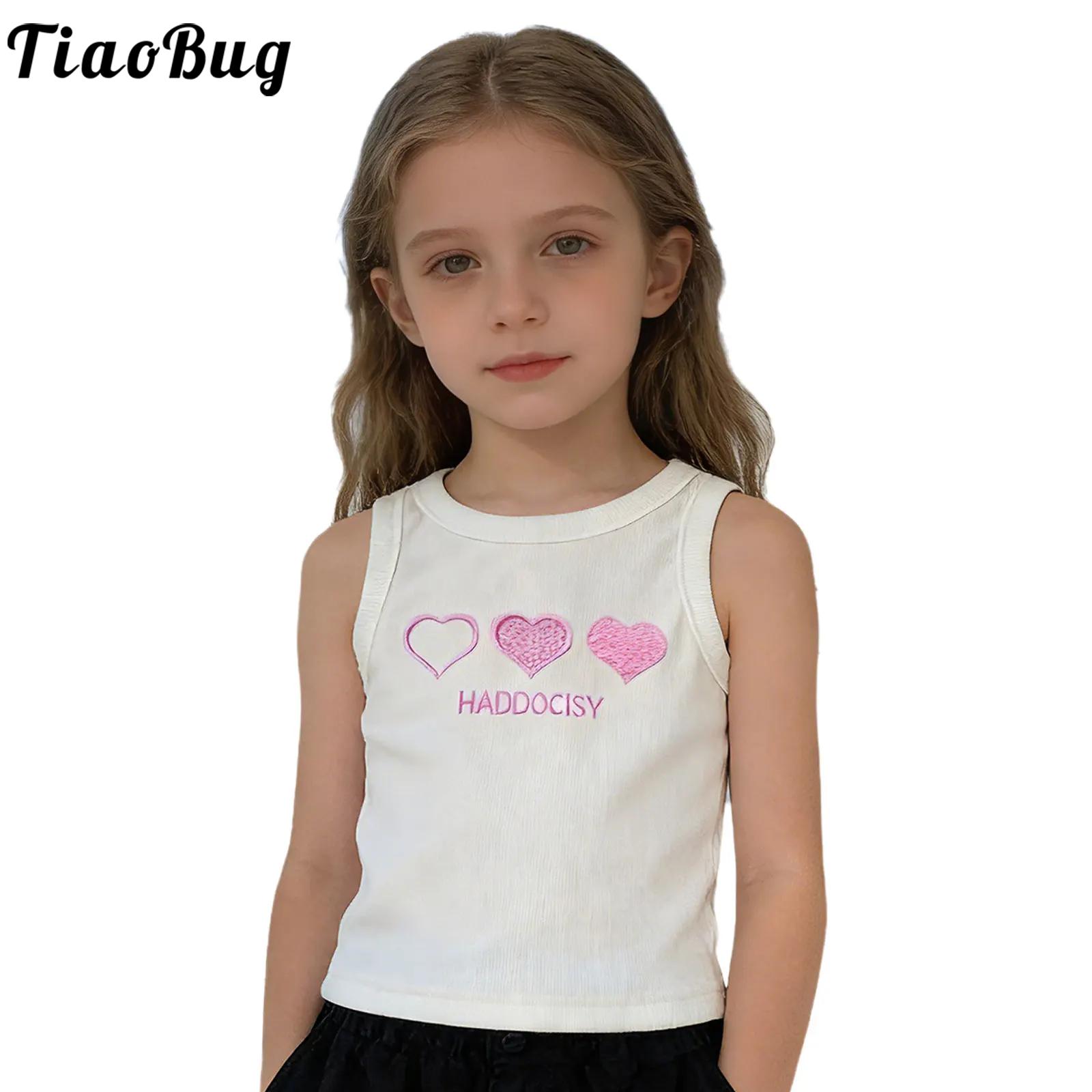 Kids Girls Gym Fitness Exercis - огляд і ціна Tank Top Ribbed