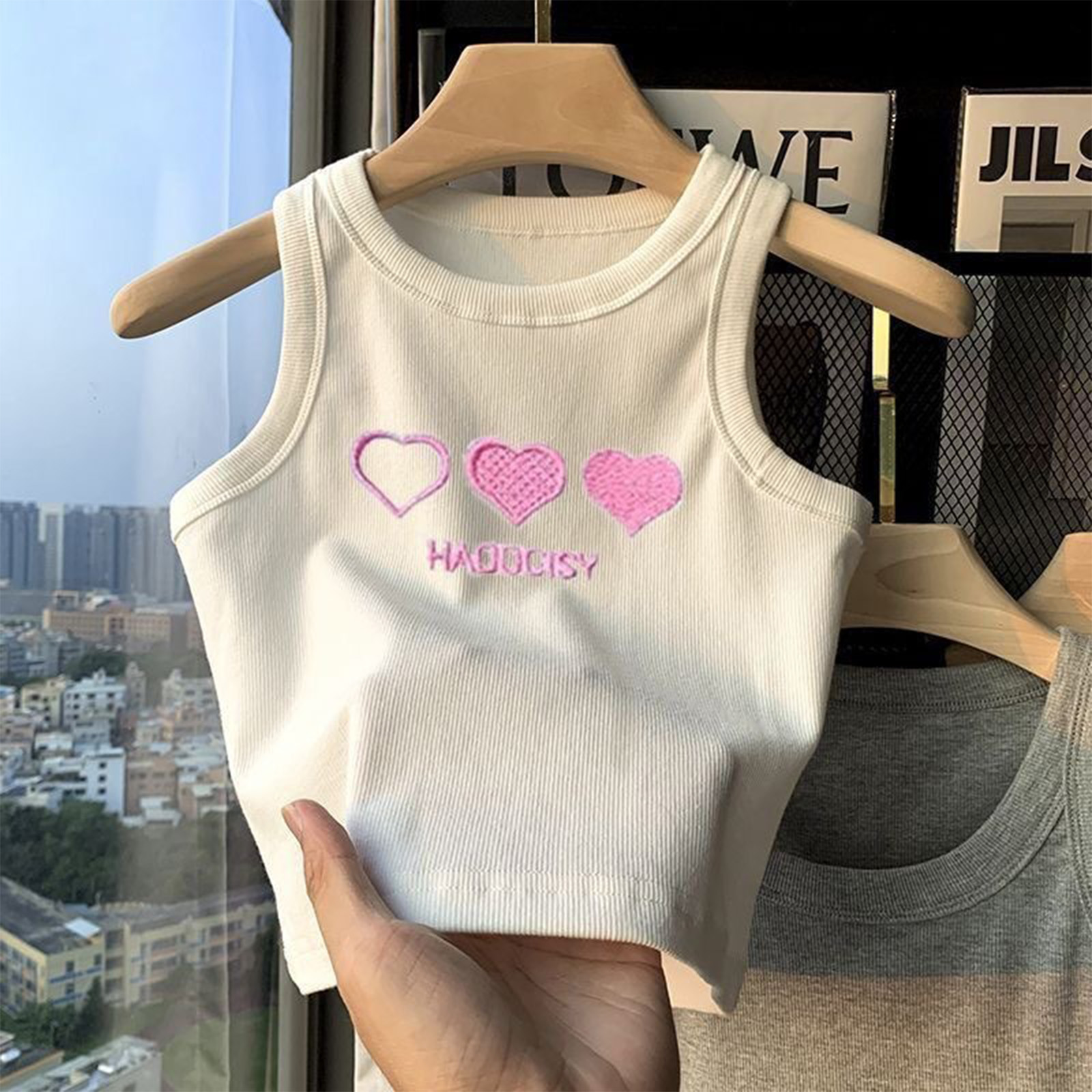 Kids Girls Gym Fitness Exercis - огляд і ціна Tank Top Ribbed
