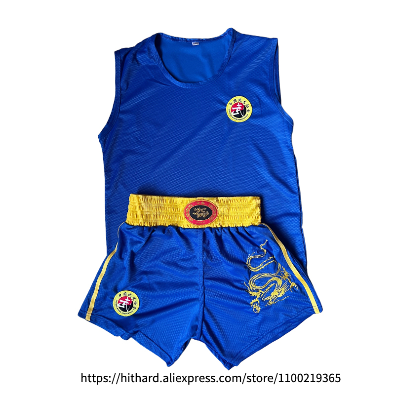 Boxing Shorts Shirt Set Breath - огляд і ціна Trunk Breathable Men
