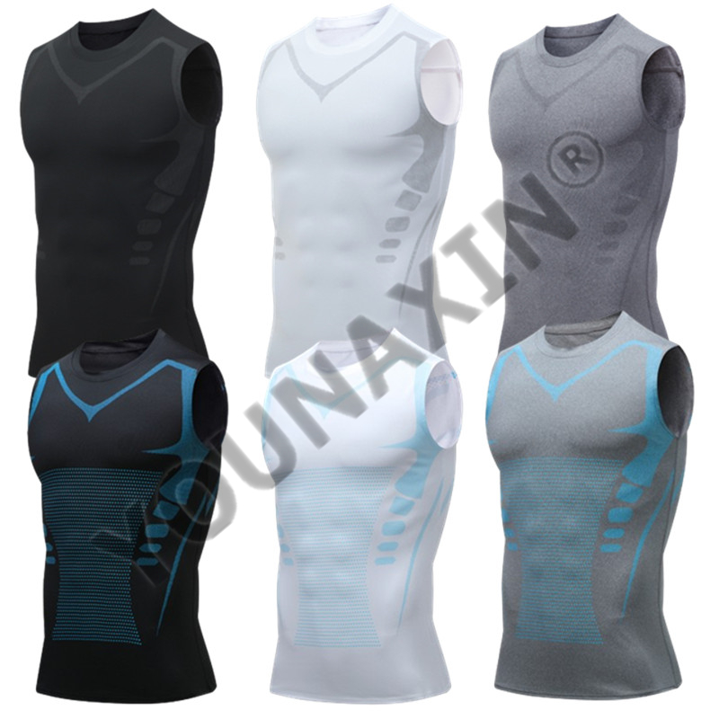 3 Pieces Men's Sleeveless T-Sh - огляд і ціна T Shirt Tight Fit